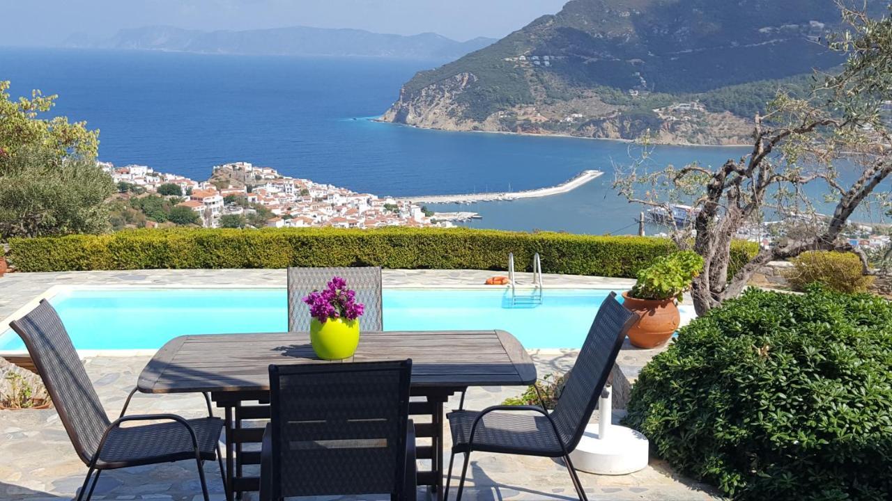 Danai villa Skopelos stad Exteriör bild